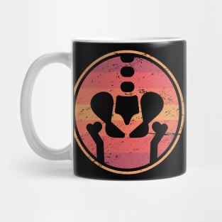 Retro Joint Replacement Hip Surgery Graphic Mug